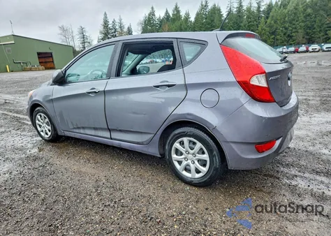 2013 Hyundai Accent Gs from USA, damaged, VIN KMHCT5AE0DU115266